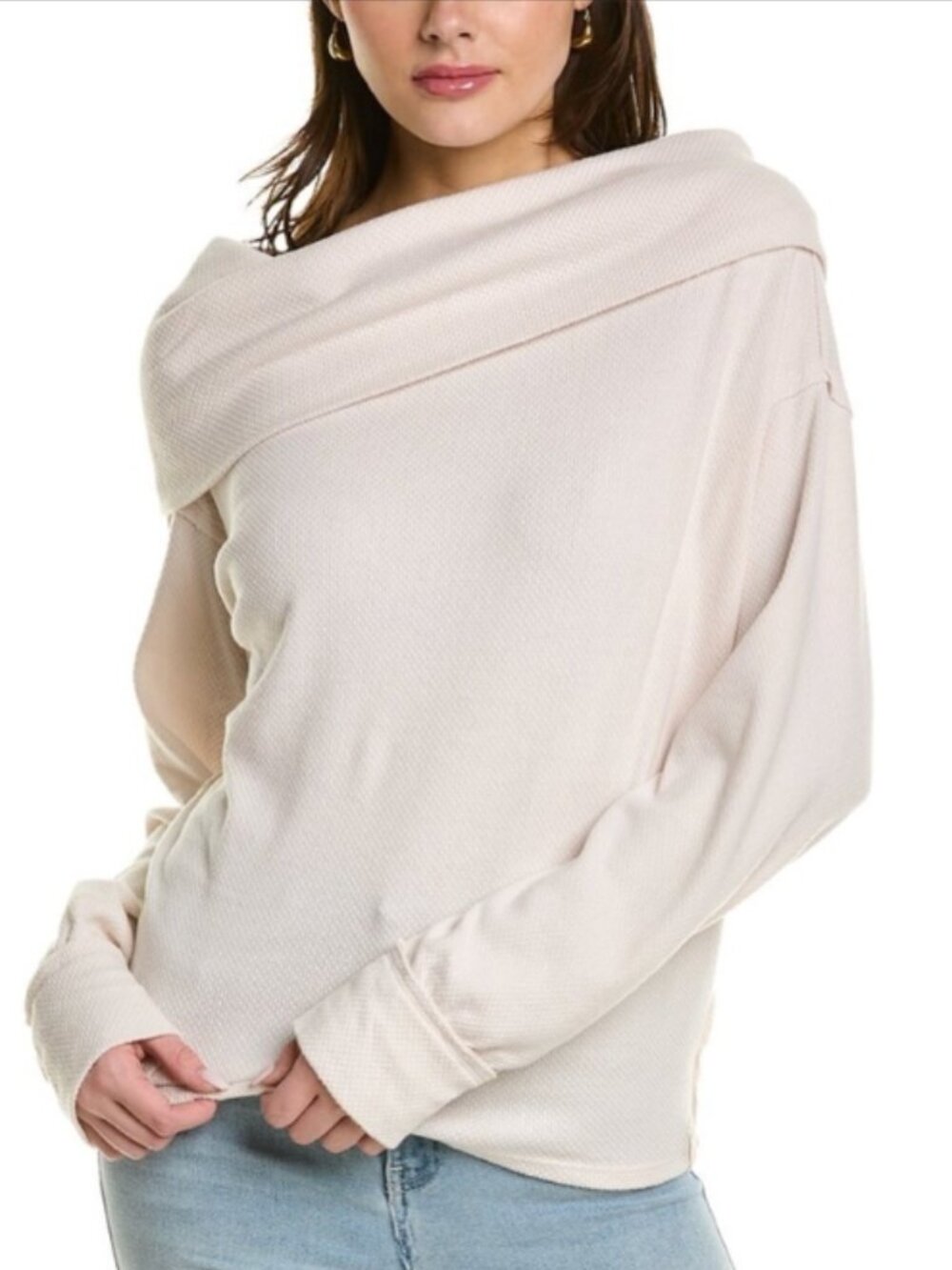 🍂We The Free - Hazy Heart Thermal Top